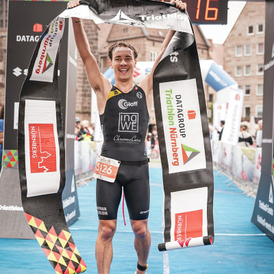 Triathlon Nürnberg Ziel