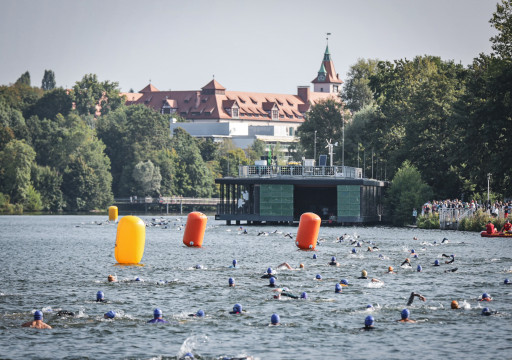 Schwimmer im Wöhrder See